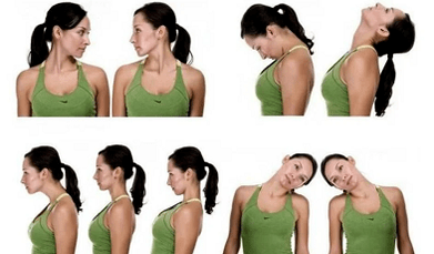EXERCISES FOR CERVICAL OSTEOHONDROZA