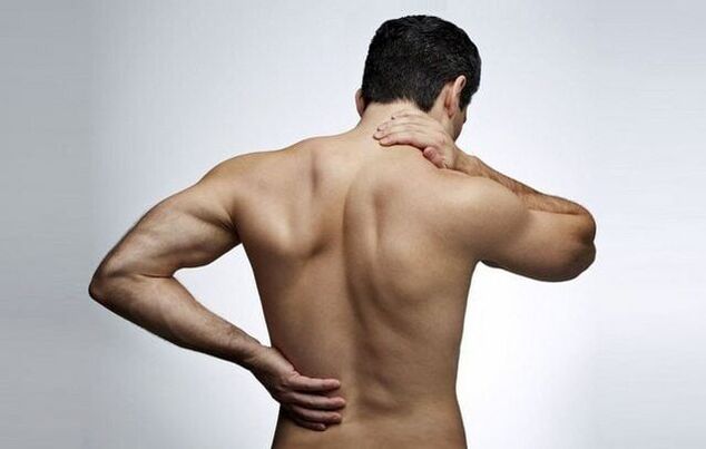 pain under left shoulder blade radiating to lower back